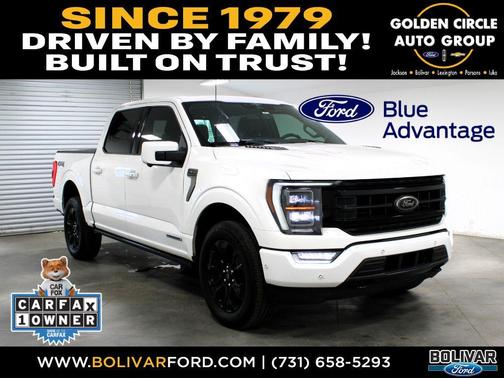White Metallic 2023 Ford F-150 Platinum