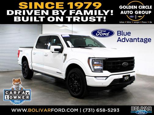 White Metallic 2023 Ford F-150 Platinum