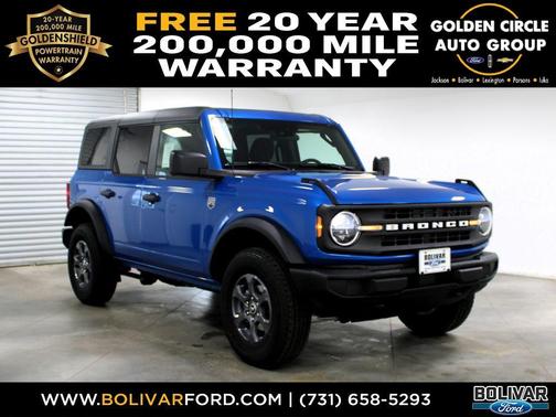 Velocity Blue Metallic 2026 Ford Bronco Big Bend SUV