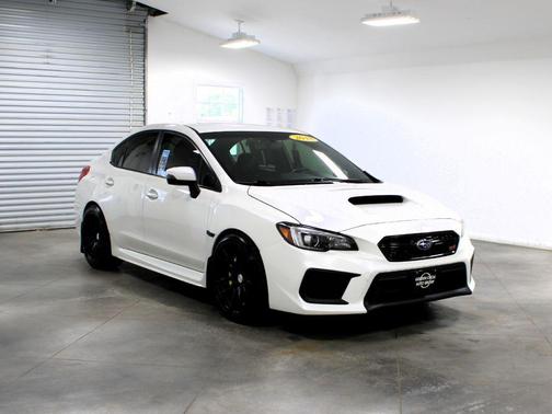Crystal White Pearl 2018 Subaru WRX STI Base