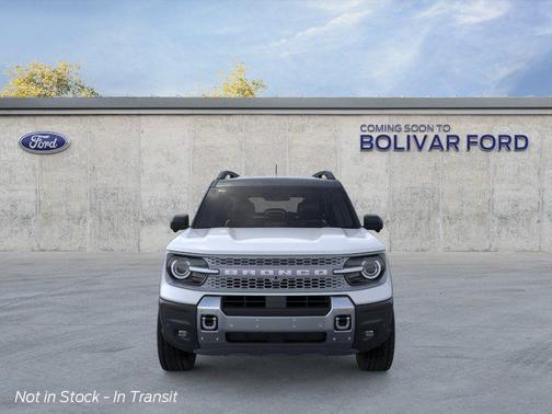 Space White Metallic 2026 Ford Bronco Sport Badlands