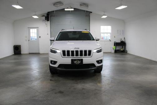 Bright White Clearcoat 2019 Jeep Cherokee Limited