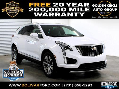 Crystal White Tricoat 2024 Cadillac XT5 Premium Luxury
