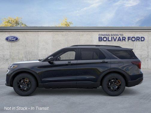 Agate Black Metallic 2026 Ford Explorer Tremor