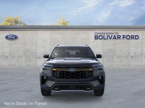 Agate Black Metallic 2026 Ford Explorer Tremor