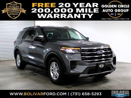 Carbonized Gray Metallic 2026 Ford Explorer Active