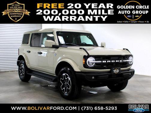 Desert Sand 2026 Ford Bronco Outer Banks
