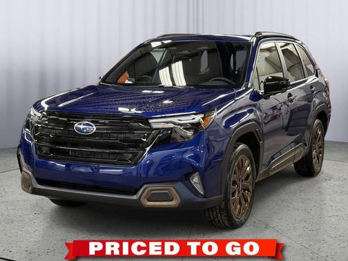 Sapphire Blue Pearl 2025 Subaru Forester Hybrid Sport