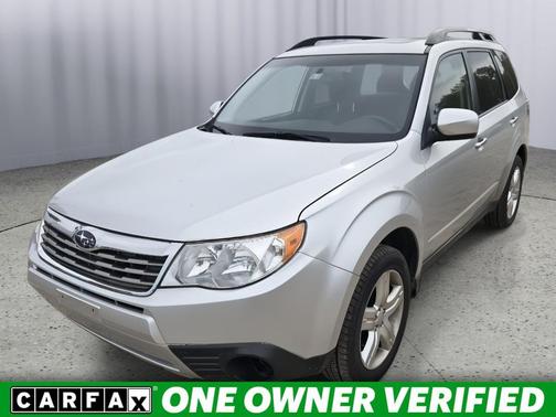 Spark Silver Metallic 2010 Subaru Forester 2.5 X Premium