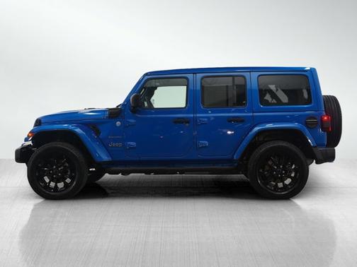 Hydro Blue Pearl Coat 2024 Jeep Wrangler Sahara