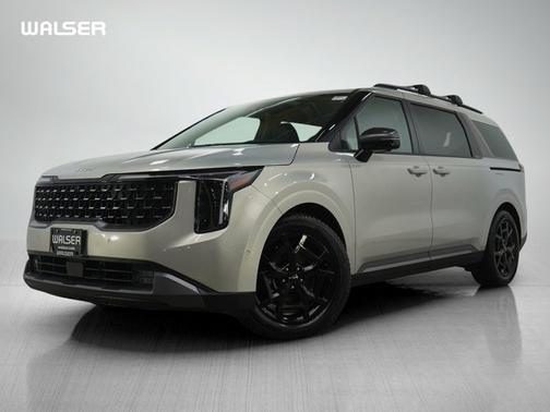 Ivory Silver 2025 Kia Carnival SX Prestige