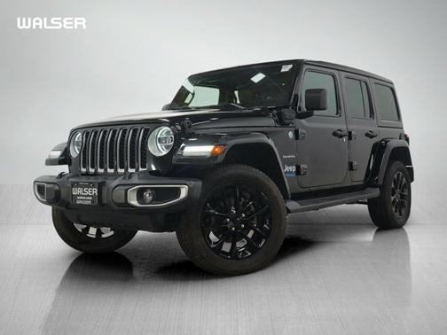 Black Clearcoat 2021 Jeep Wrangler Unlimited Sahara