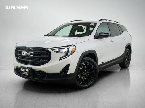 Summit White 2021 GMC Terrain SLT