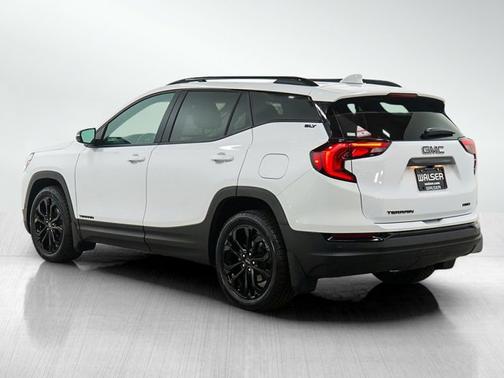 Summit White 2021 GMC Terrain SLT