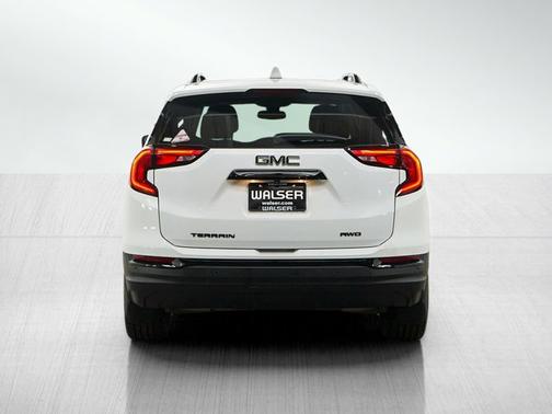 Summit White 2021 GMC Terrain SLT