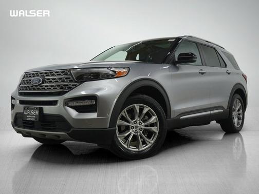 Silver 2021 Ford Explorer Limited