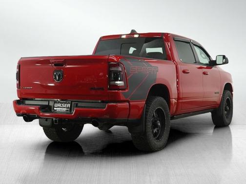 Red 2021 RAM 1500