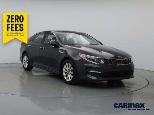 Black 2017 Kia Optima EX