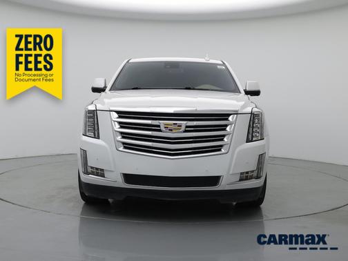 White 2020 Cadillac Escalade Platinum
