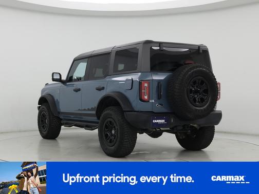 Blue 2022 Ford Bronco Wildtrak