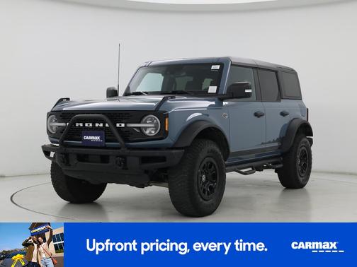 Blue 2022 Ford Bronco Wildtrak