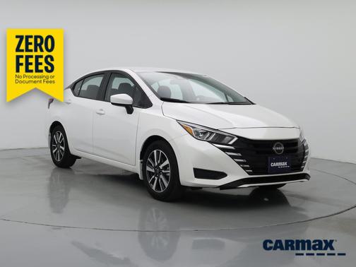White 2024 Nissan Versa SV