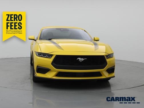 Yellow 2024 Ford Mustang Ecoboost