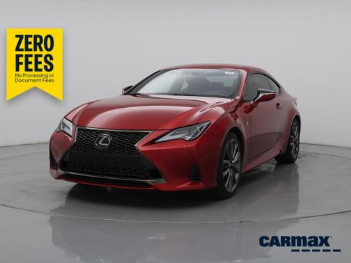Red 2021 Lexus RC 350 F-Sport