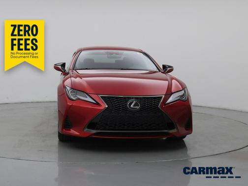 Red 2021 Lexus RC 350 F-Sport