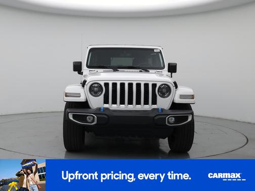 White 2023 Jeep Wrangler 4xe Unlimited Sahara