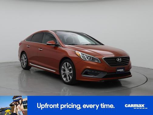 Orange 2015 Hyundai SONATA Limited
