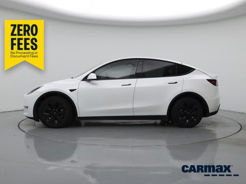 White 2021 Tesla Model Y Long Range