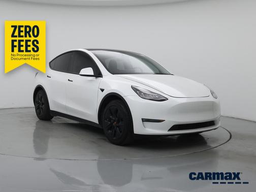 White 2021 Tesla Model Y Long Range