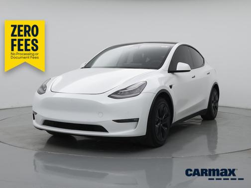White 2021 Tesla Model Y Long Range