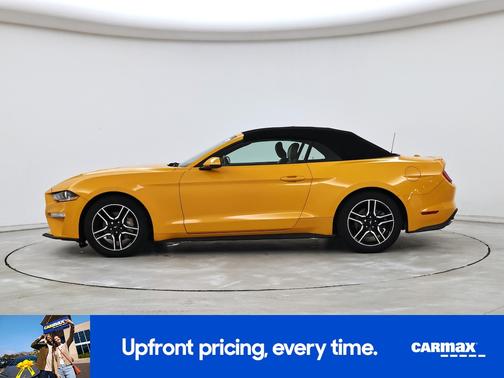 Orange 2019 Ford Mustang Ecoboost Premium