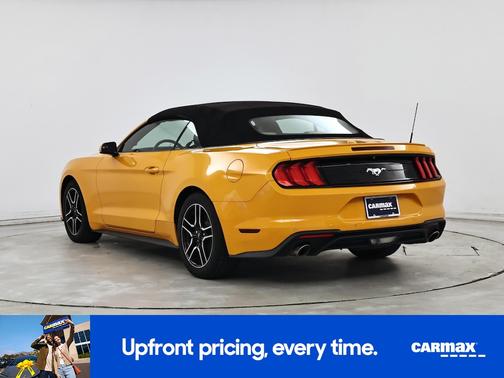 Orange 2019 Ford Mustang Ecoboost Premium