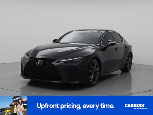 Black 2021 Lexus IS 350 F-Sport