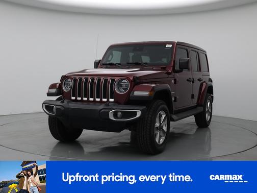 Burgundy 2021 Jeep Wrangler Unlimited Sahara