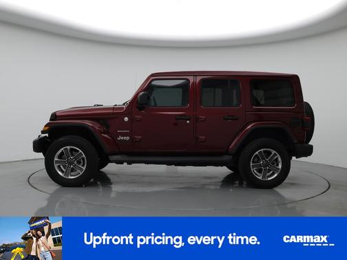 Burgundy 2021 Jeep Wrangler Unlimited Sahara