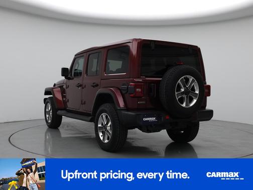 Burgundy 2021 Jeep Wrangler Unlimited Sahara