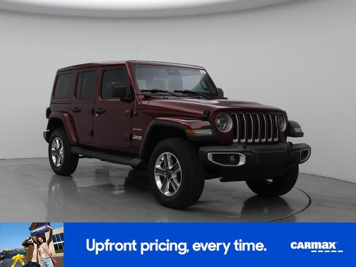 Burgundy 2021 Jeep Wrangler Unlimited Sahara