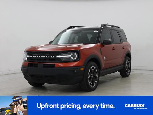Red 2022 Ford Bronco Sport Outer Banks