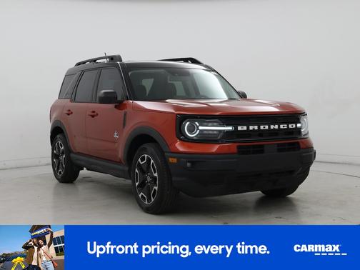 Red 2022 Ford Bronco Sport Outer Banks