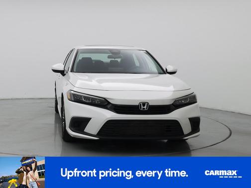 White 2023 Honda Civic EX