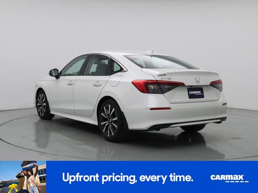 White 2023 Honda Civic EX