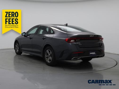 Gray 2022 Kia K5 LXS