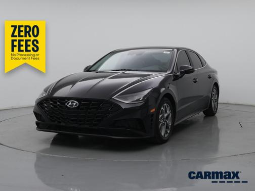 Black 2023 Hyundai SONATA SEL