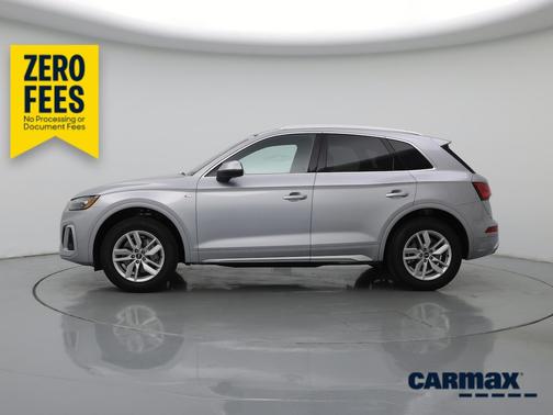 Silver 2023 Audi Q5 S-Line Premium
