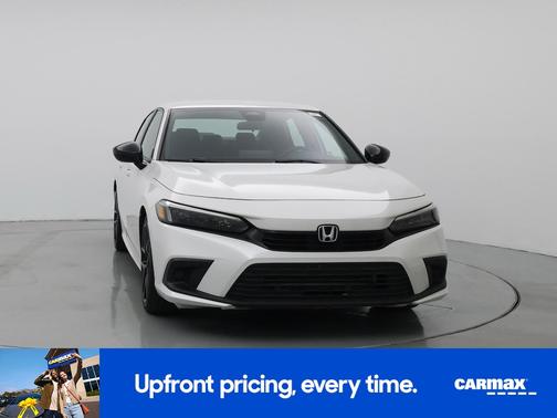 White 2022 Honda Civic Sport