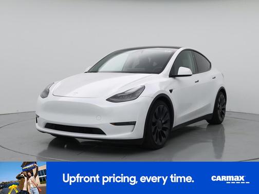 White 2024 Tesla Model Y Performance